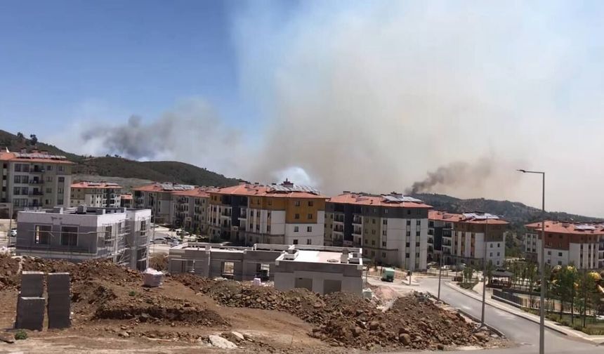 Hatay'da Orman Yangını: Alevler TOKİ Konutlarına Sıçradı