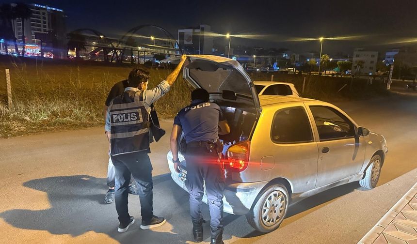 İskenderun’da Polis Ekiplerinden Asayiş Uygulaması