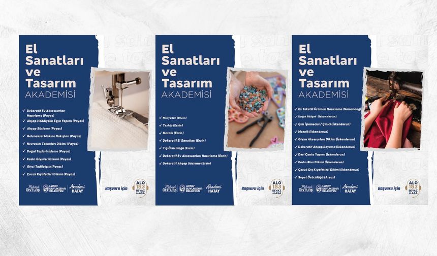 HBB Akademi Hatay’da Yeni Dönem Kurs Kayıtları Başladı!