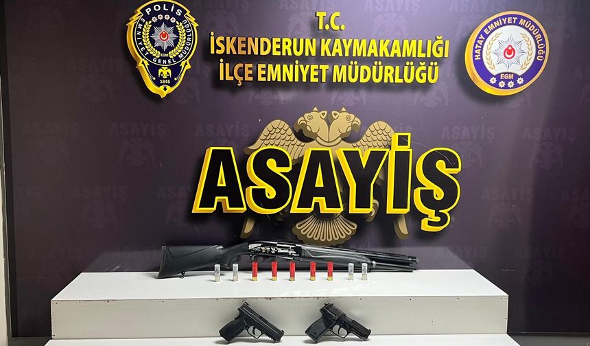 Hatay'da düğünlerde havaya ateş açan 3 kişiden 2'si tutuklandı