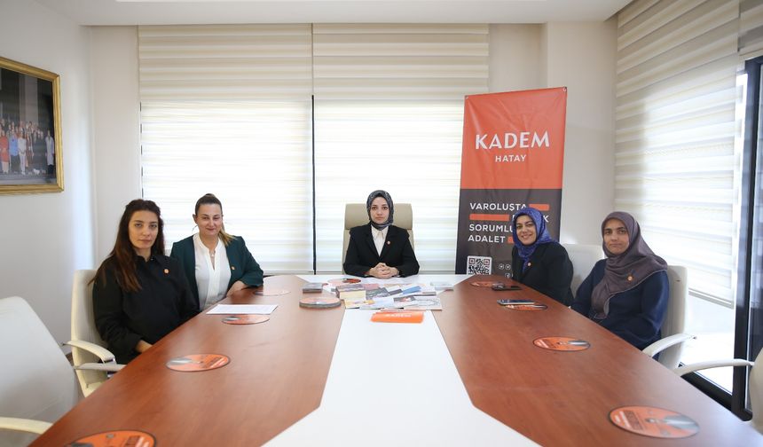 Hatay'da KADEM 'Şiddete Karşı Hep Birlikte' kampanyasını duyurdu