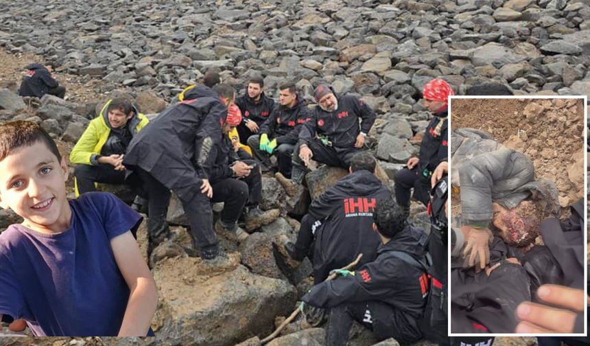 Reyhanlı'da Kayıp Çocuk Kayalar Altında Yaralı Bulundu!