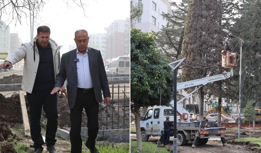 Vali Ürgen Parkı yeileniyor!