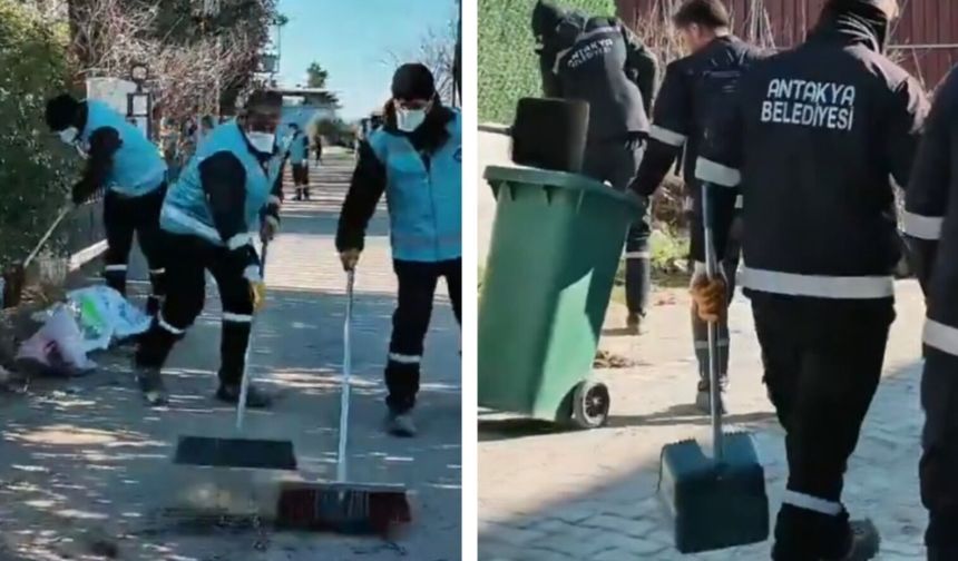 Mahallelerde Temizlik Çalışmaları Devam Ediyor