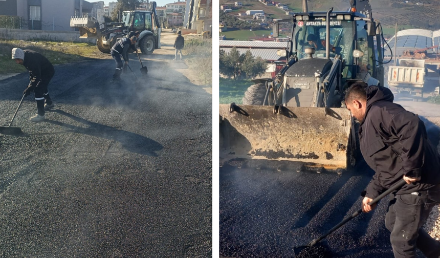 Ulaşımı Kolaylaştırmak İçin Yol Çalışmaları Hızla Sürüyor
