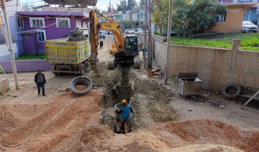 Keskincik’te altyapı sistemleri modernize ediliyor
