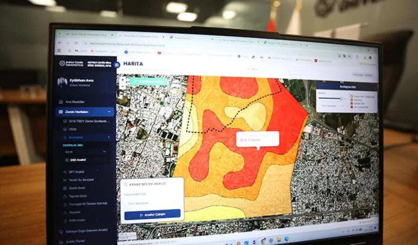 BTÜ’den Depreme Karşı Hayat Kurtaran Yazılım