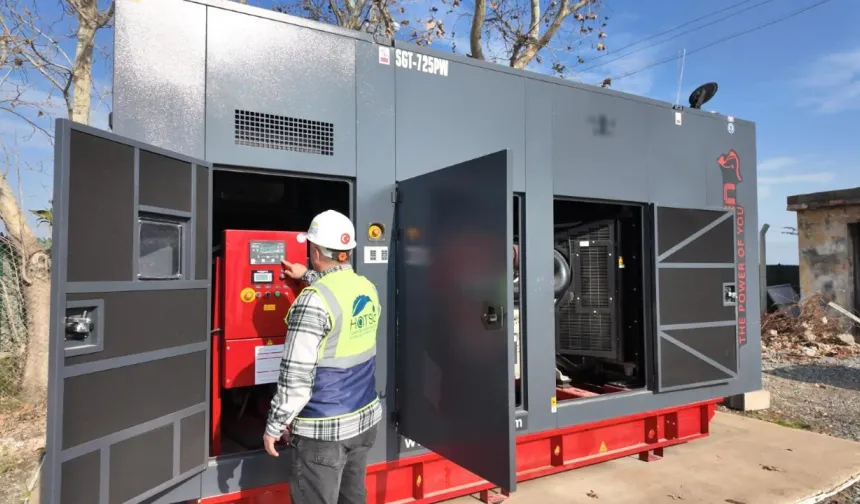 Su Tesislerine Jeneratör Takviyesi