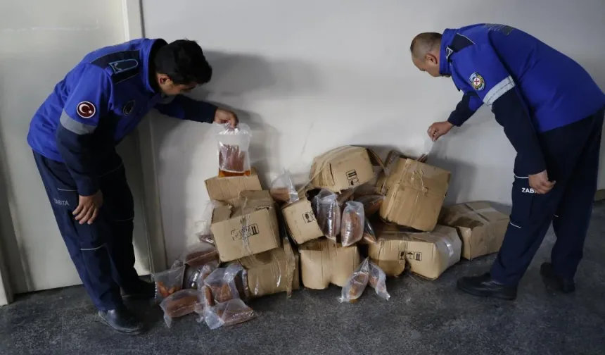 100 Kilo Küflenmiş Kabak Tatlısı İmha Edildi