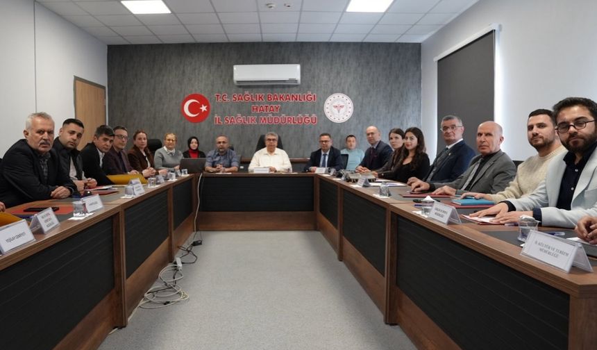 Hatay’da Davranışsal Bağımlılıkla Mücadele Toplantısı Yapıldı