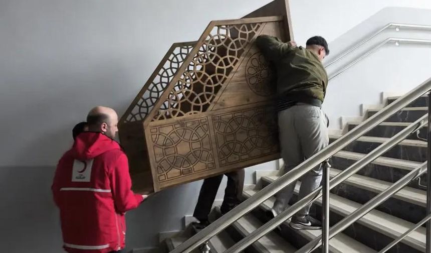 Dikmece Anadolu Lisesi Mescidine Minber Desteği