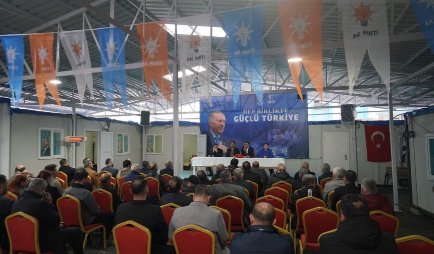 AK Parti Hatay İl Yönetimi Haftalık Toplantısını Gerçekleştirdi