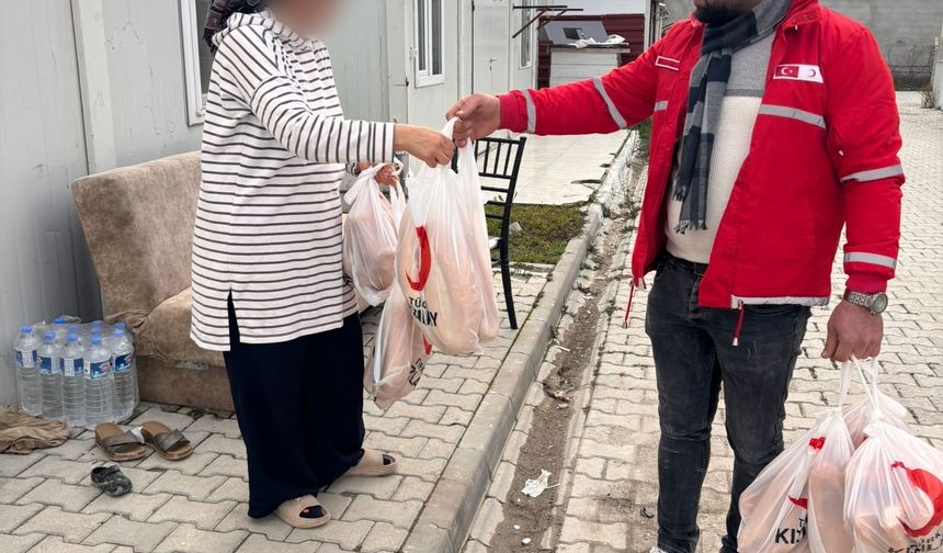 Kızılay Hatay’dan “Sofrada Ekmek” Çalışması