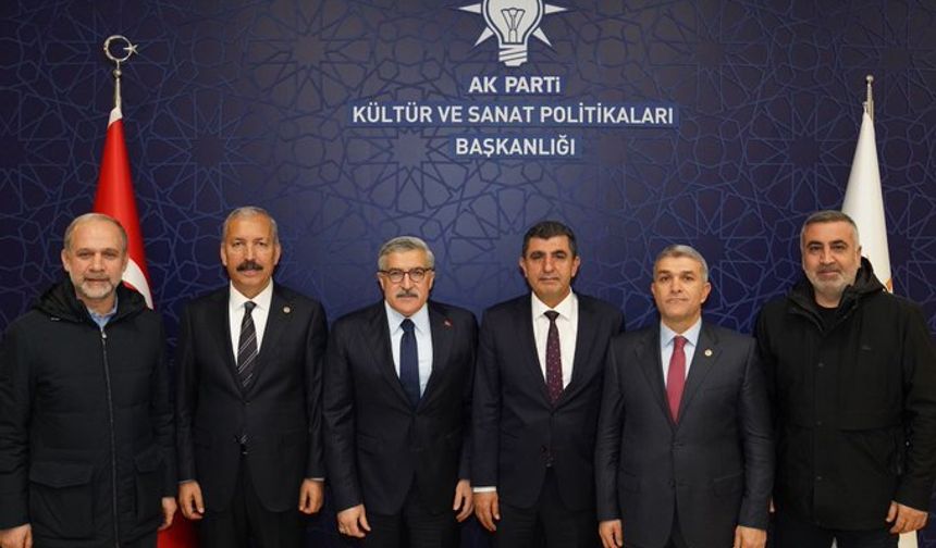 Mustafa Erdoğan’dan AK Parti Genel Merkez’e Ziyaret