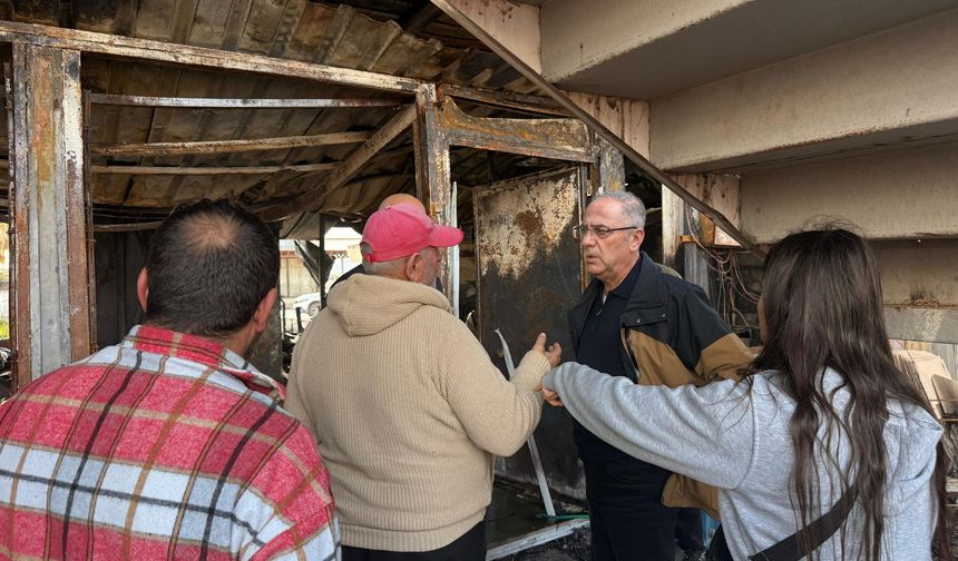 Yapar’dan Güzelburç’ta Yangın Mağdurlarına Ziyaret