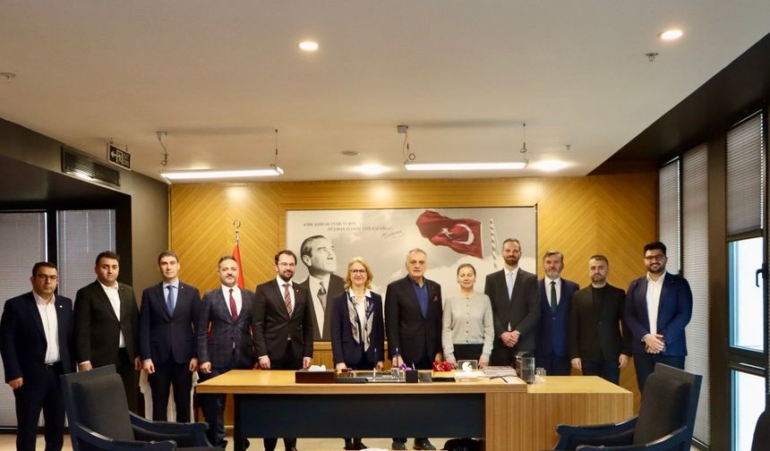 Alman Heyetten Hatay TSO’ya “Growing Green Together” Ziyareti