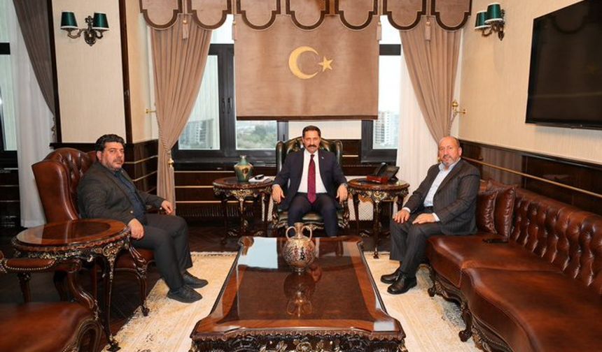 Erol Kavuncu’dan Mustafa Masatlı’ya ziyaret