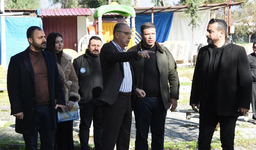 İbrahim Naci Yapar Odabaşı’ndaki Park Revizesini İnceledi