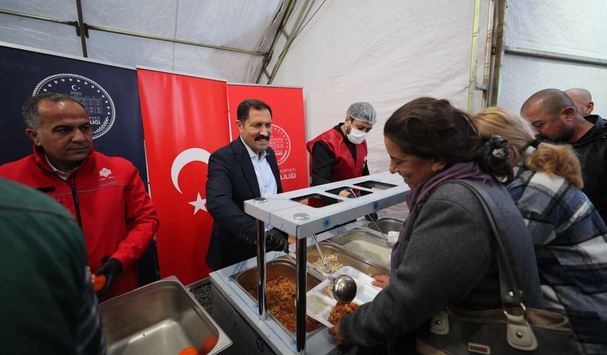 Masatlı, Habib-i Neccar Camii’ndeki İftarda Vatandaşlarla Buluştu