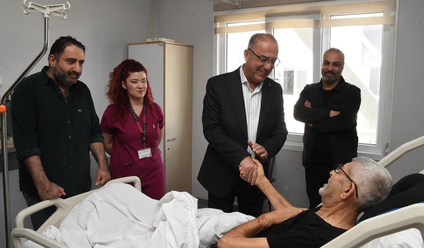 İbrahim Naci Yapar’dan Hastalara Ziyaret