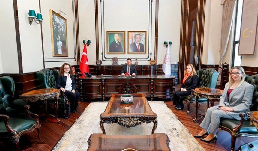 Blerta Kadzadej’den Hatay Valisi’ne Ziyaret