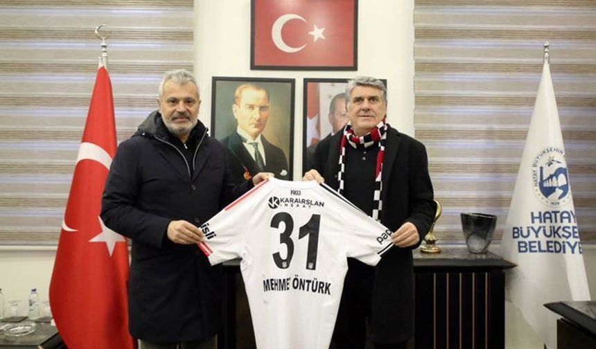 Beşiktaş Başkanı Serdal Adalı Hatay’da
