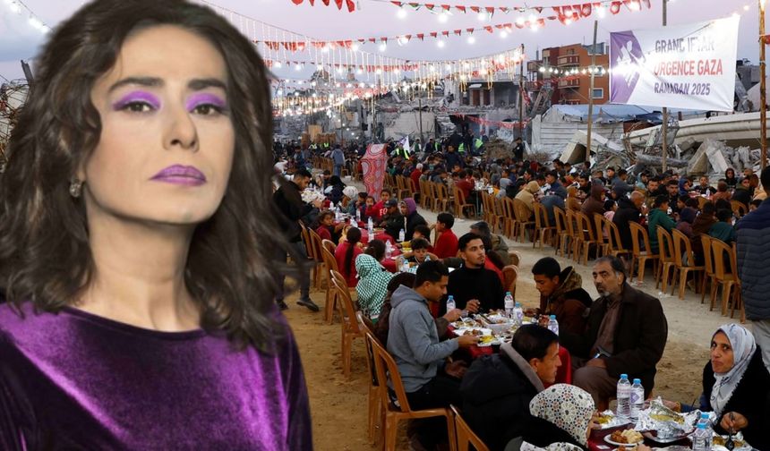 Yıldız Tilbe’den Gazze’ye 12 Bin Kişilik İftar Desteği