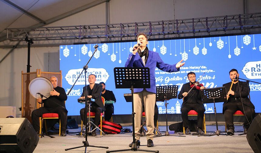 Hatay’da Ramazan’a Manevi Veda