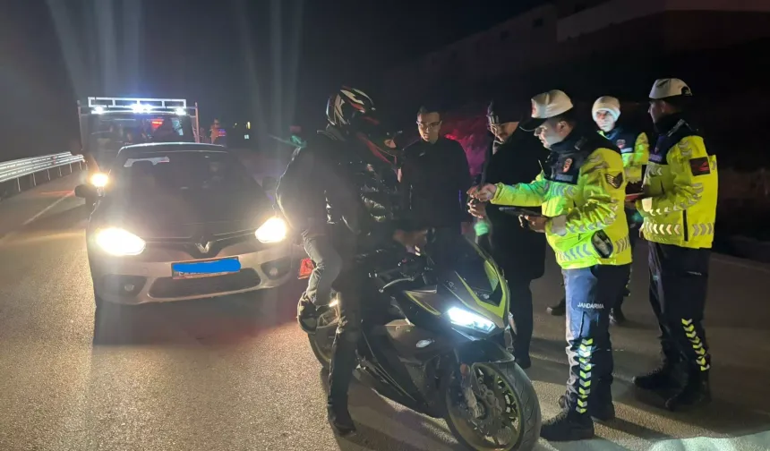 Kaymakam Şahin Trafik Denetimlerine Katıldı