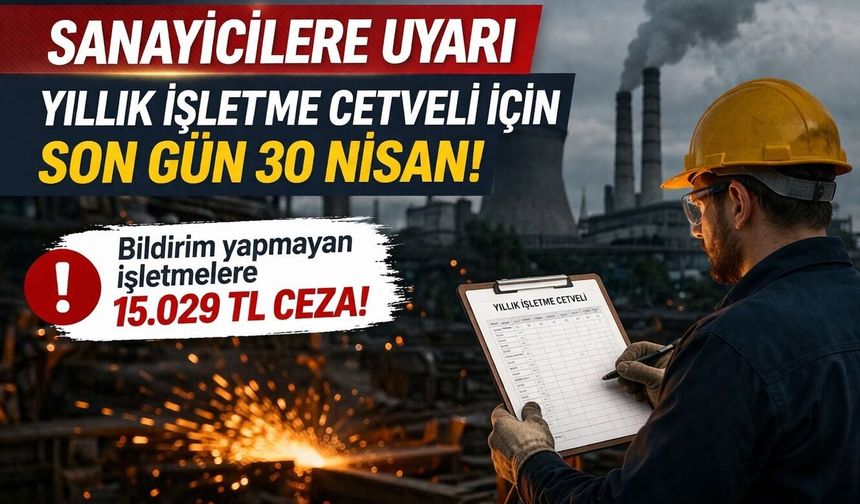 Sanayicilere Kritik Uyarı!