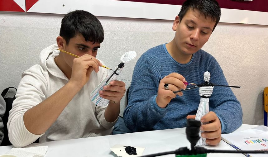 Altınözü’nde Özel Öğrencilerden Anlamlı Geri Dönüşüm Projesi