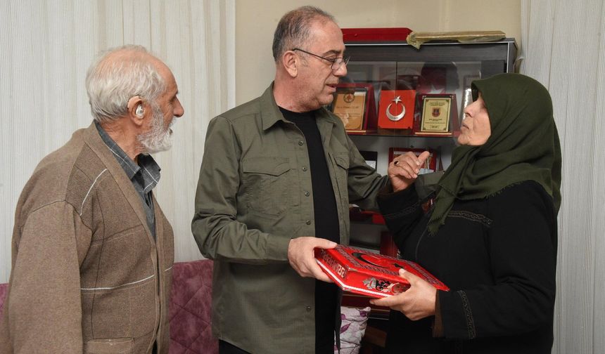 Yapar’dan Şehit Ailesine Ziyaret