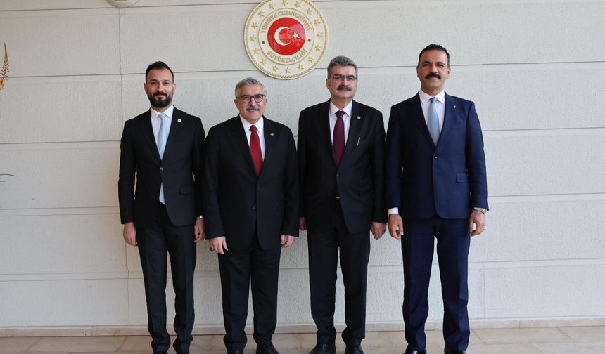 Hüseyin Yayman KKTC’de Temaslarda Bulundu