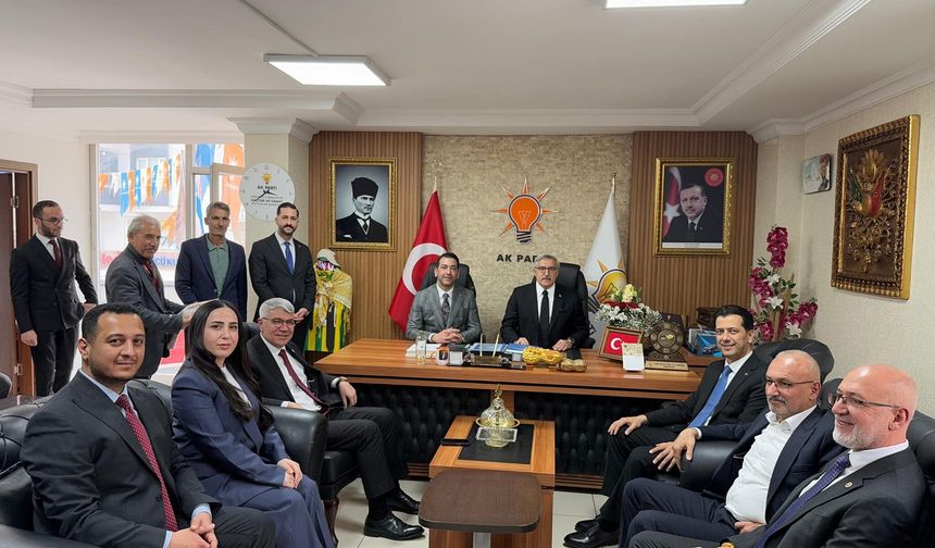 AK Parti Osmaniye İl Başkanlığı’nda Anlamlı Buluşma