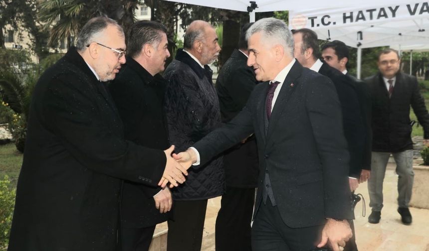 Hatay’da Bayramlaşma Programı Gerçekleşti