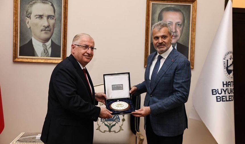 Milli Savunma Bakanı Yaşar Güler Hatay’da