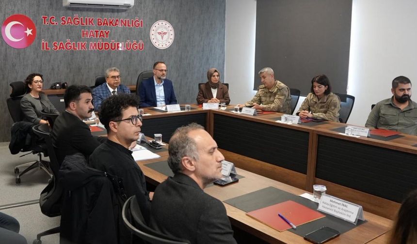 Hatay’da Çocuk İzlem Merkezi İl Koordinasyon Kurulu Toplantısı Yapıldı