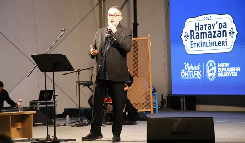 İbrahim Sadri, Ramazana Özel Sahnesiyle Hatay’da