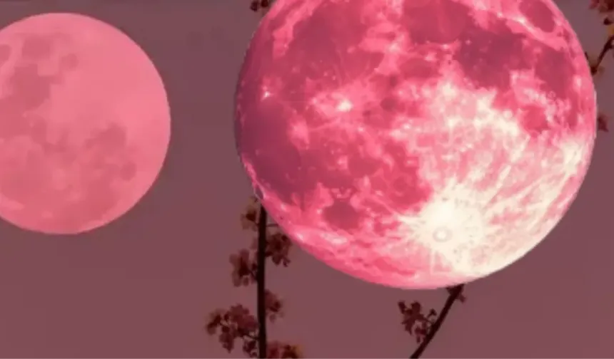 Pembe Dolunay Türkiye Semalarında!