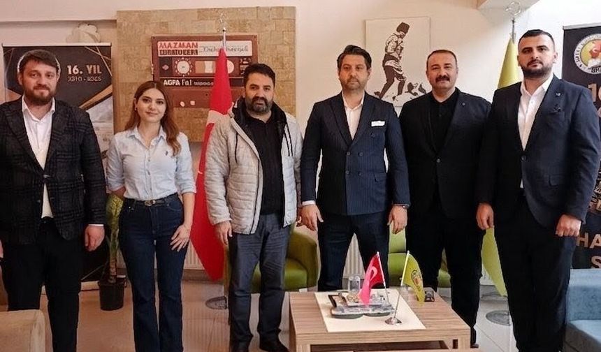 Alanya Hataylılar Derneği’nden Gazeteciler Cemiyeti’ne Ziyaret