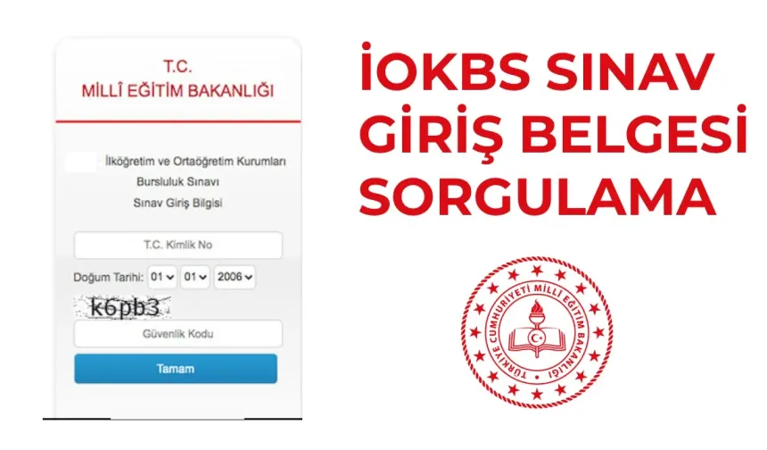 İOKBS Giriş Belgeleri İçin Geri Sayım!
