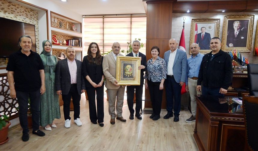 İbrahim Gül’den HBB ve HATSU Heyetine Teşekkür