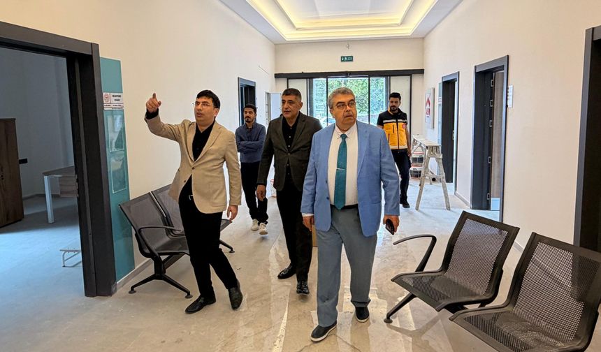 Belen’de Sağlık Yatırımları Yerinde İncelendi