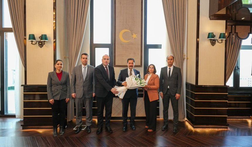 Vali Masatlı, Göç İdaresi Heyetini Kabul Etti