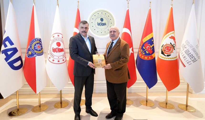 Hatay Vakfı’ndan İçişleri Bakanı’na Ziyaret