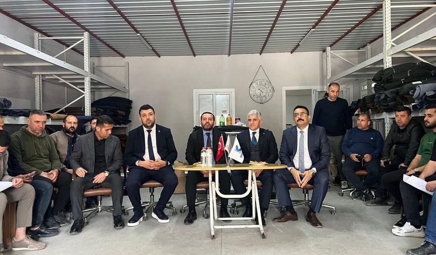 SGK İl Müdürü Bal, Ayakkabıcı Esnafını Bilgilendirdi