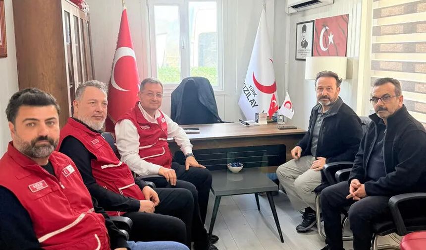 AFAD’dan Kızılay Hatay Şubesine Ziyaret