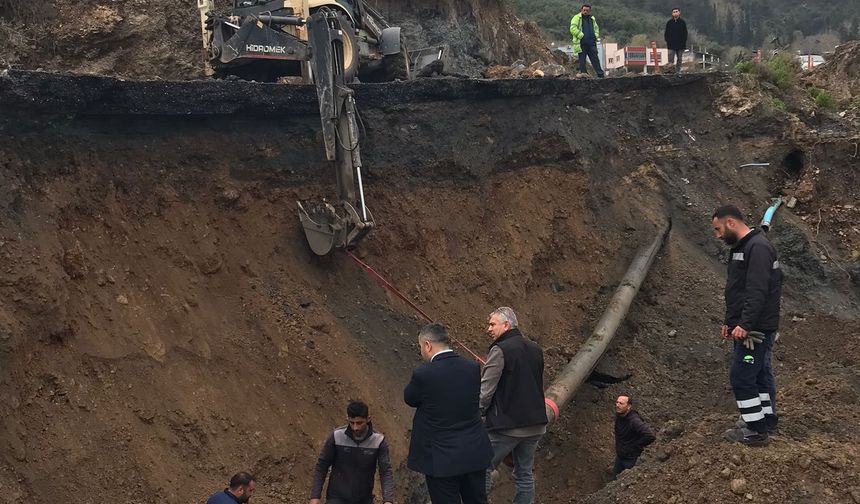 Payas’ta İçme Suyu Hattındaki Arıza Hızla Giderildi