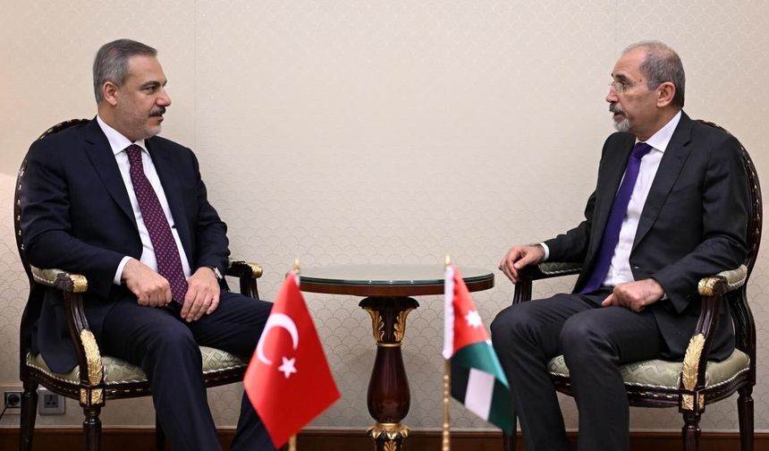 Fidan, Ürdünlü Mevkidaşı Safedi İle Görüştü