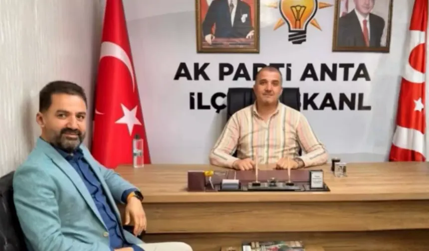 Meclis Üyesi Bayraktar’dan AK Parti İlçe Başkanlığı’na Ziyaret